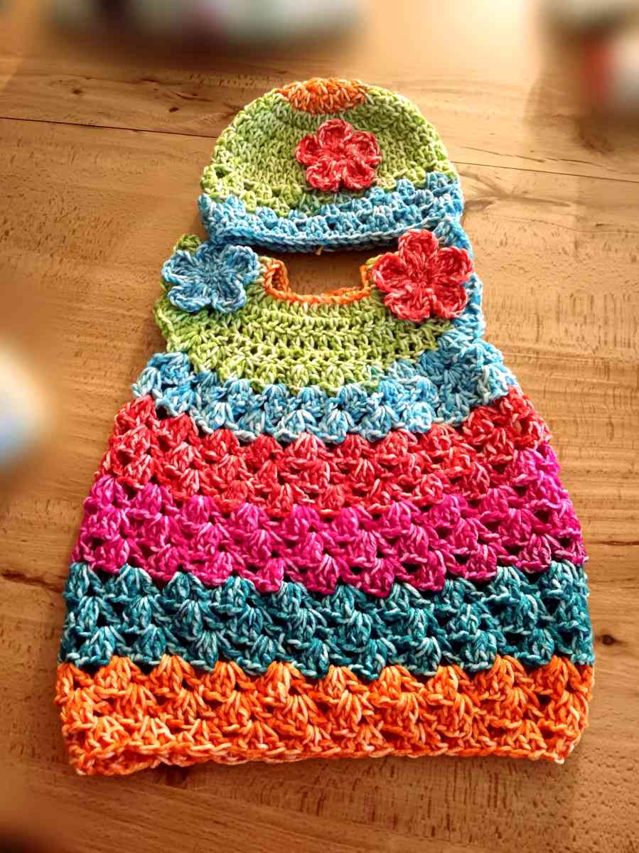 2 Piece Handmade Baby Girl Dress Set - Fort Pierce, Florida