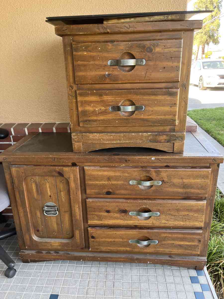 3 piece wooden furniture