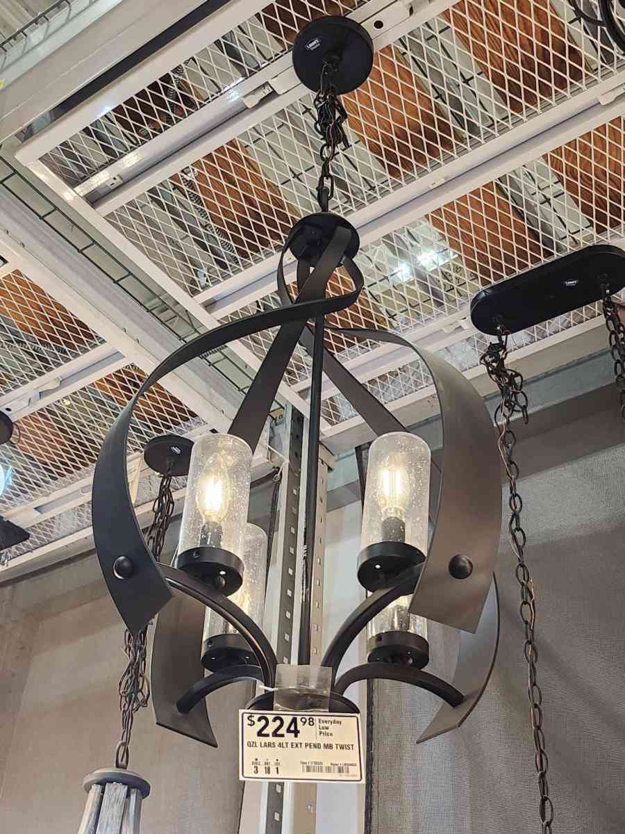Quoizel 4 Light Pendant Light - Homosassa, Florida - FleaMarketBay