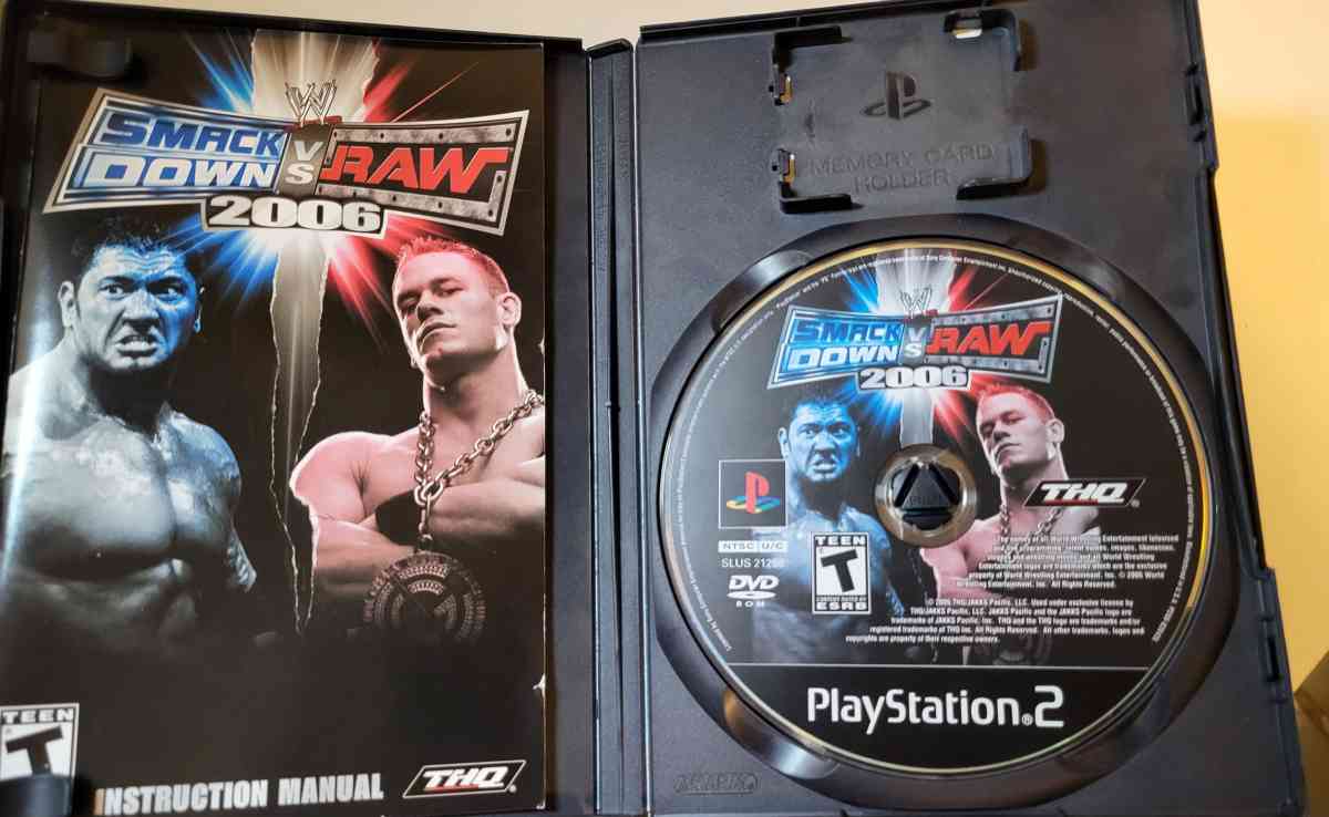 WWE Smack Down vs Raw 2006 Ps2 - Port Chester, New York - FleaMarketBay