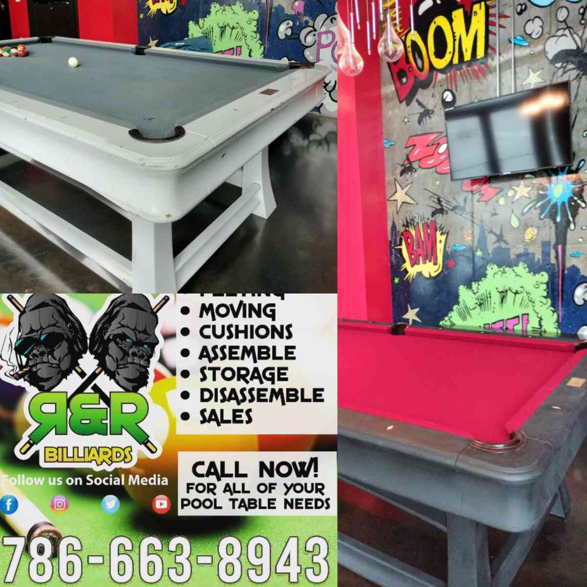 pool table - Floral City, Florida - FleaMarketBay