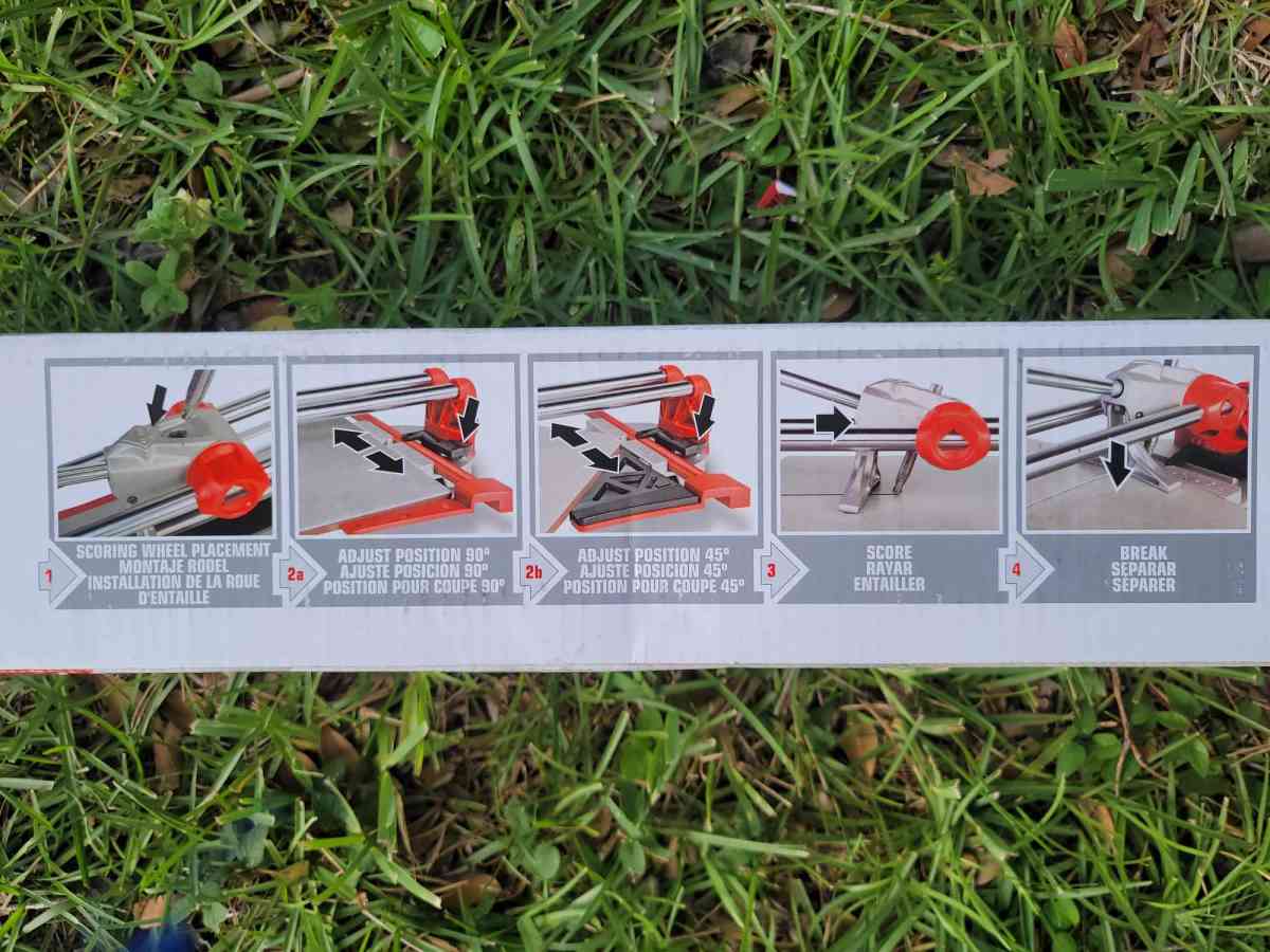 Rubi 26 Inch Star Max Tile Cutter - Homosassa, Florida - FleaMarketBay