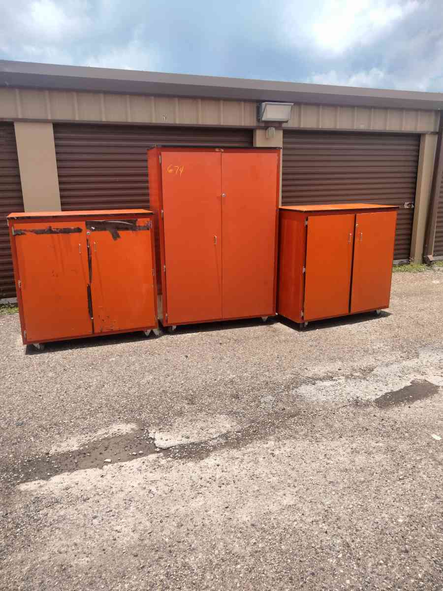 Gabinetes de madera alacenamiento par herramienta - San Juan, Texas