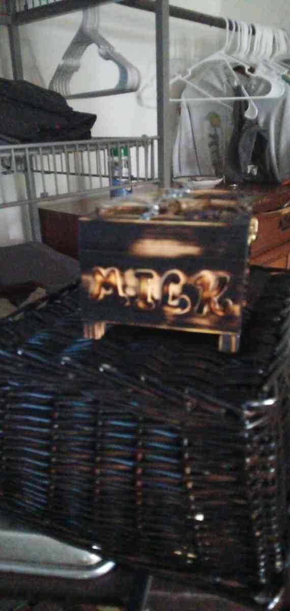 hand crafted box Rubin county themed - Coldwater, Michigan - FleaMarketBay