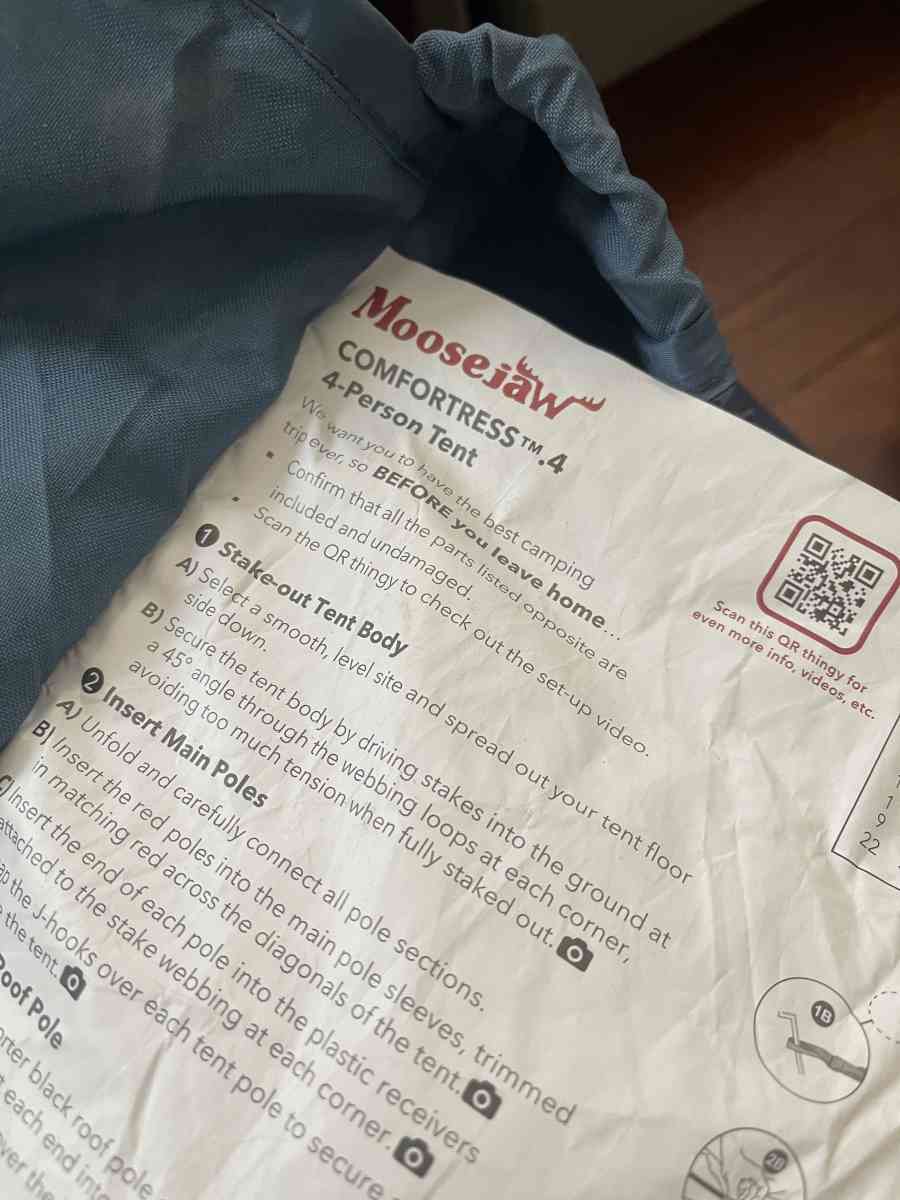 camping gear and tent - Lyndhurst, New Jersey - FleaMarketBay