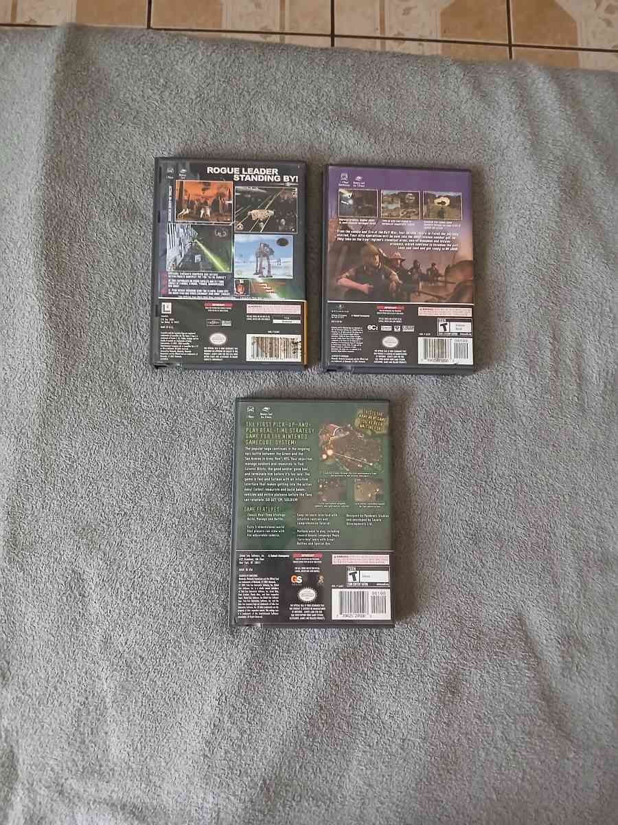 3 Nintendo GameCube Games for Nintendo GameCube - North Hollywood, California - FleaMarketBay