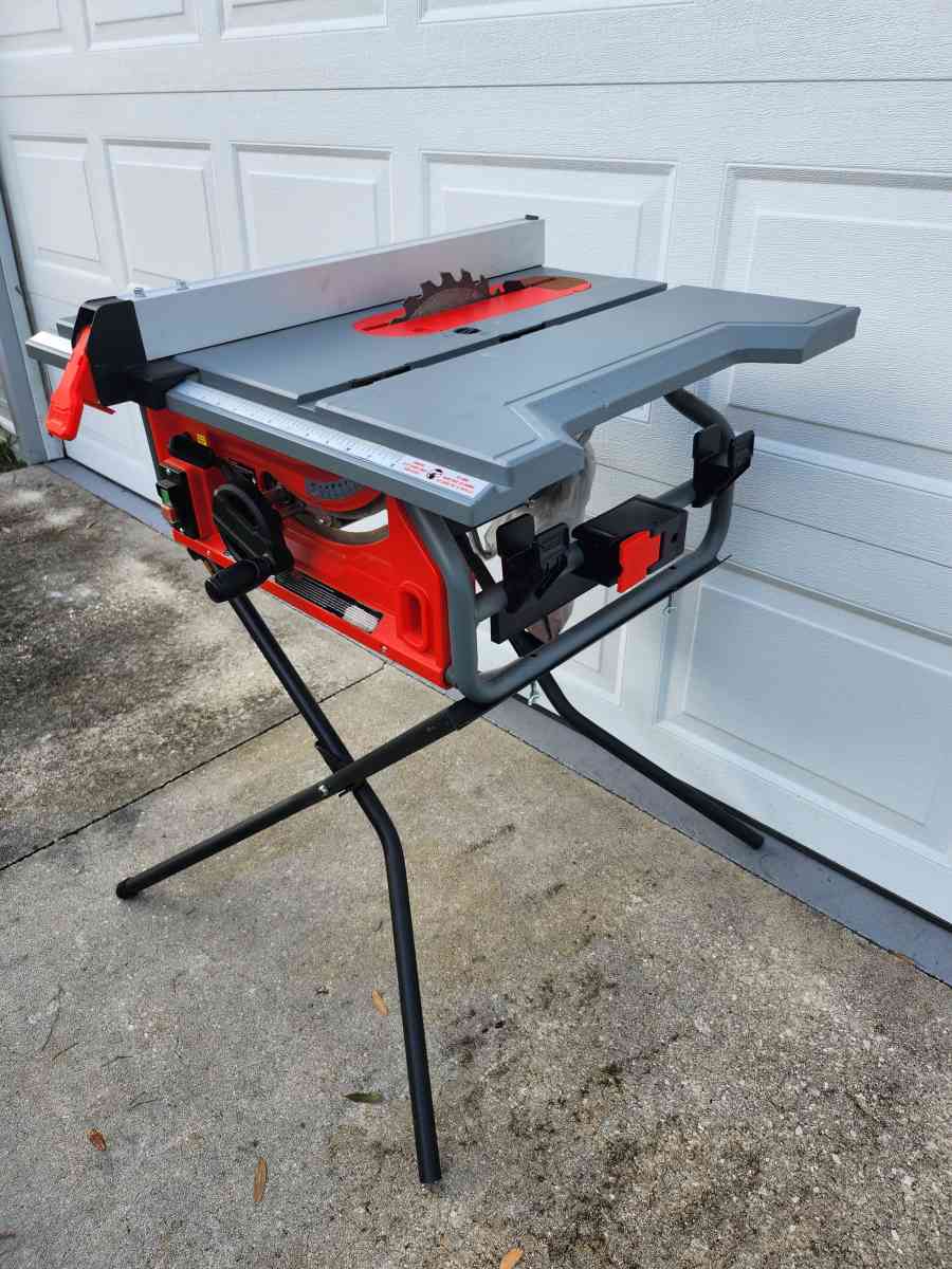 Craftsman Portable Table Saw with Stand - Homosassa, Florida - FleaMarketBay
