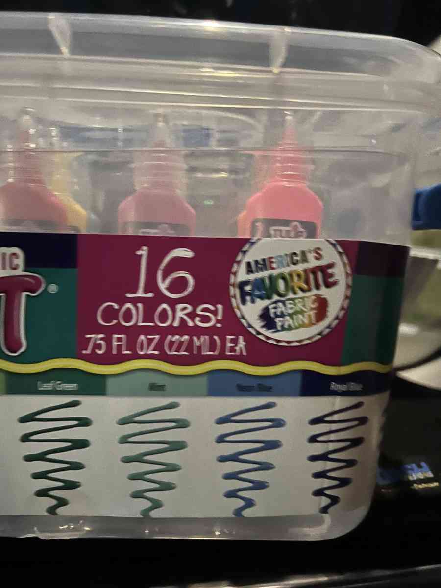 Tulip Multi Color Fabric Paint - Fresno, California - FleaMarketBay