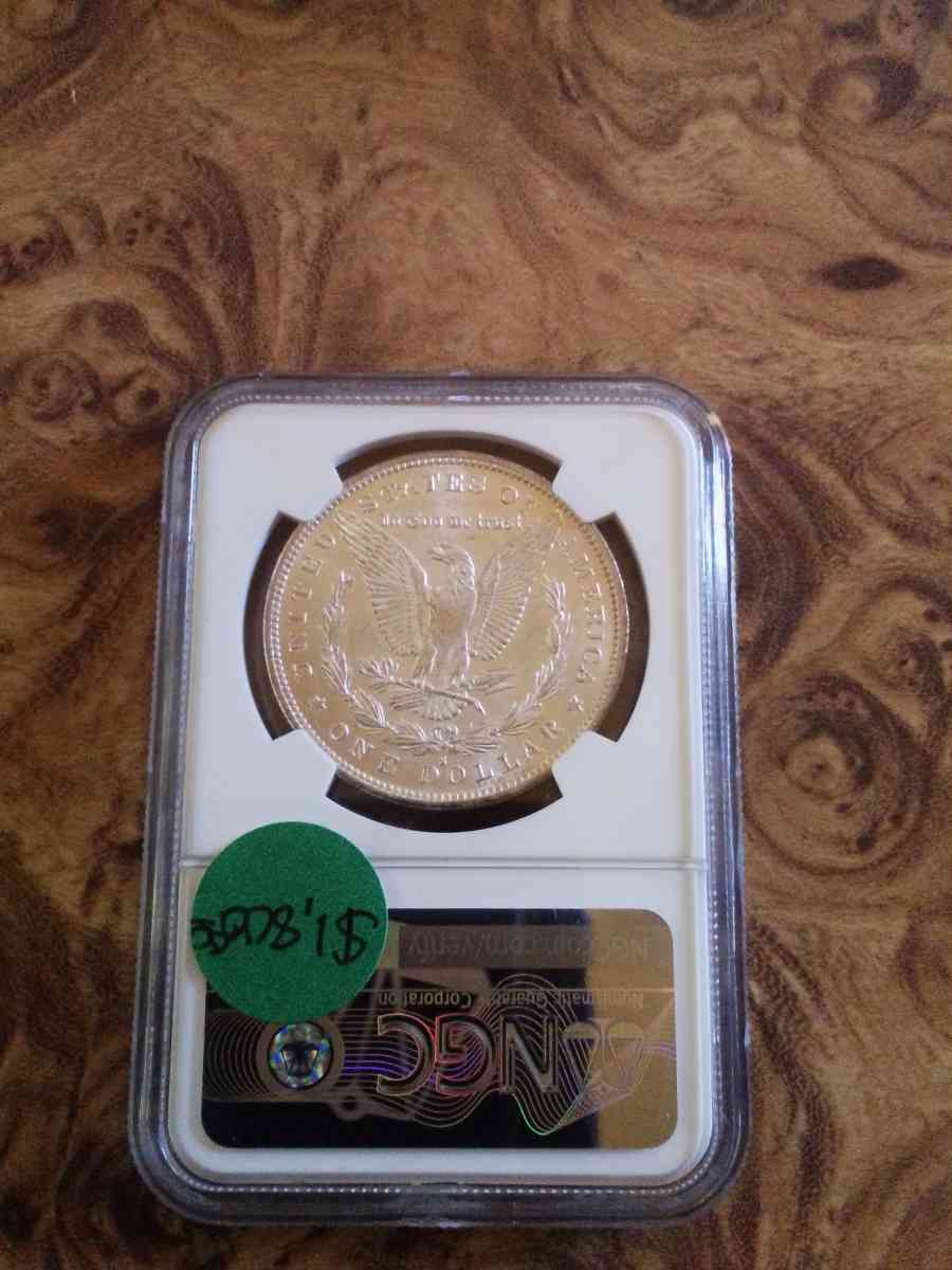 1879 S MS 63 Morgan Silver Dollar - Newark, California - FleaMarketBay