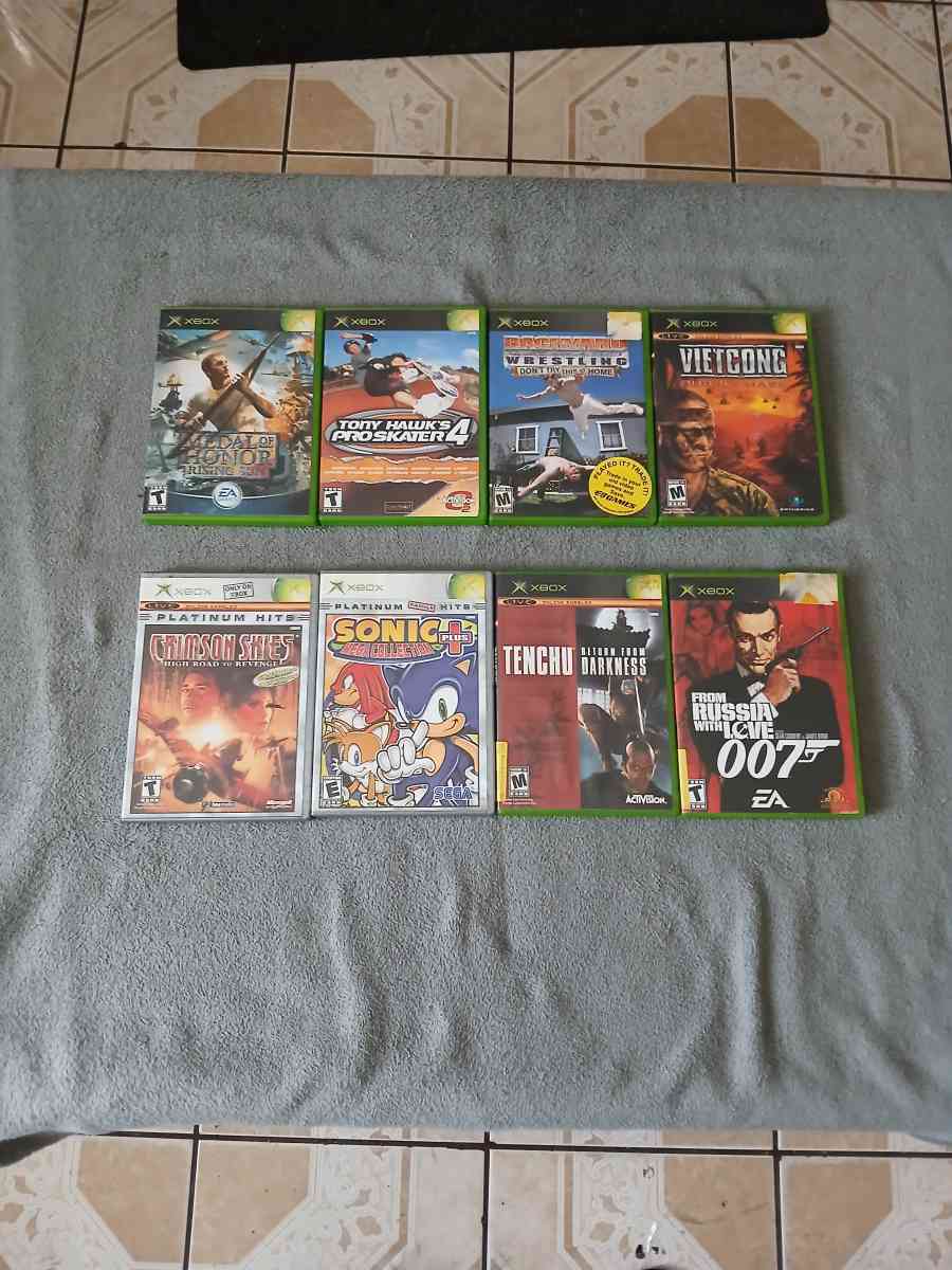 18 Original Xbox Games for Xbox - North Hollywood, California - FleaMarketBay