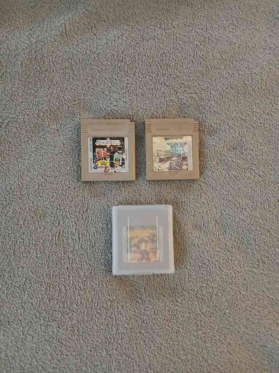 3 Gameboy Games for Nintendo Gameboy