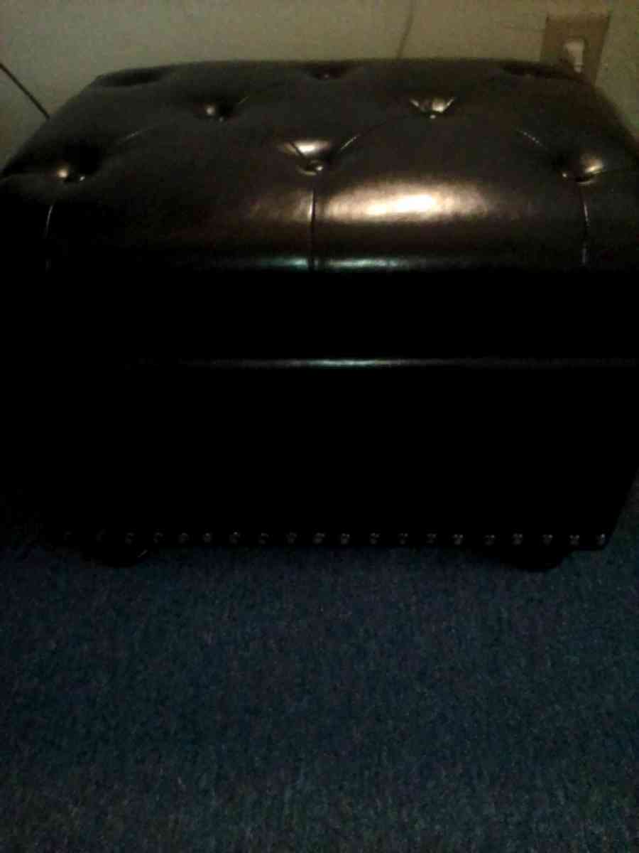 black brand new Ottoman - Slidell, Louisiana - FleaMarketBay