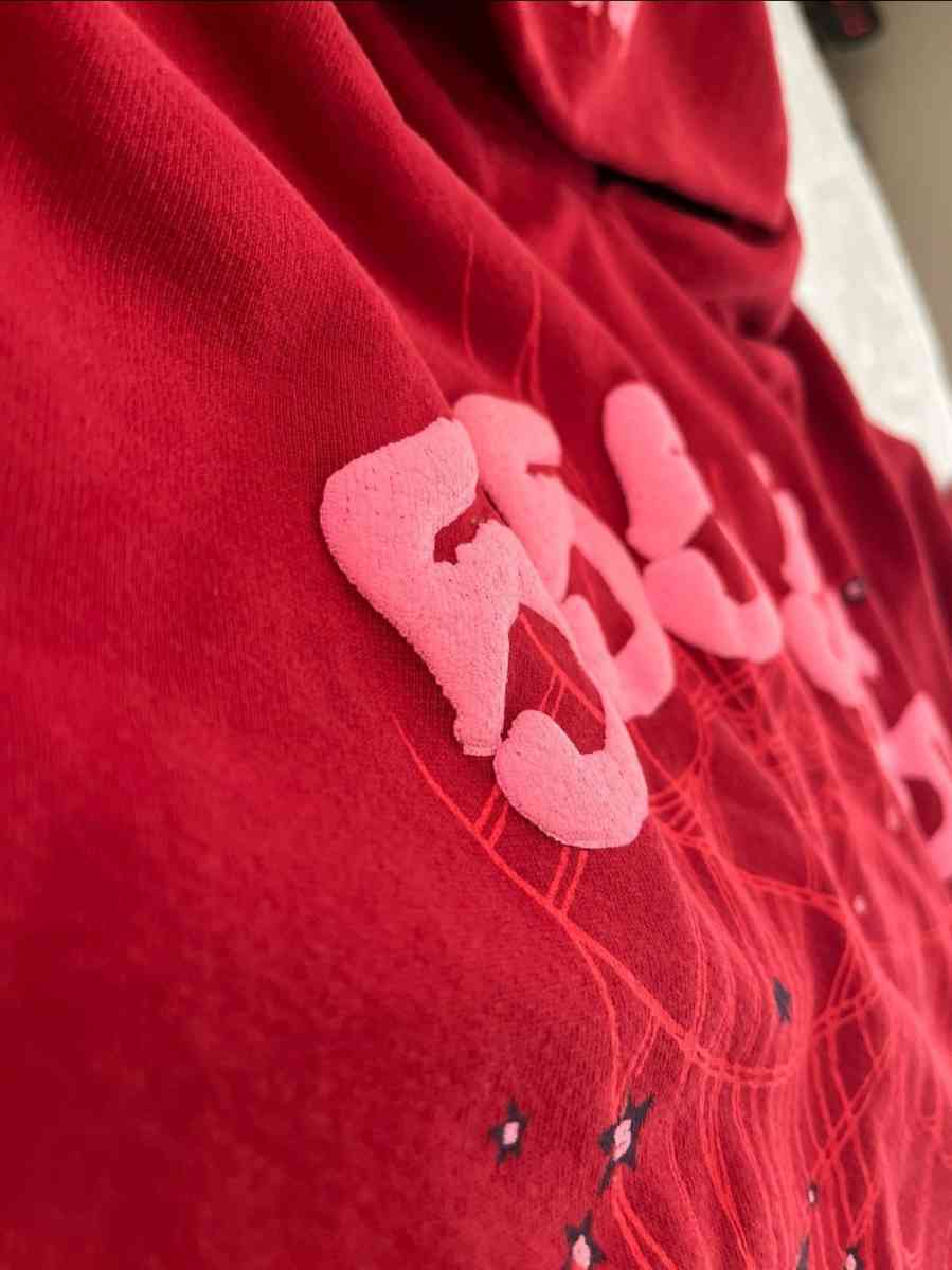 Red Sp5der Angel Hoodie size Large - Atlanta, Georgia - FleaMarketBay