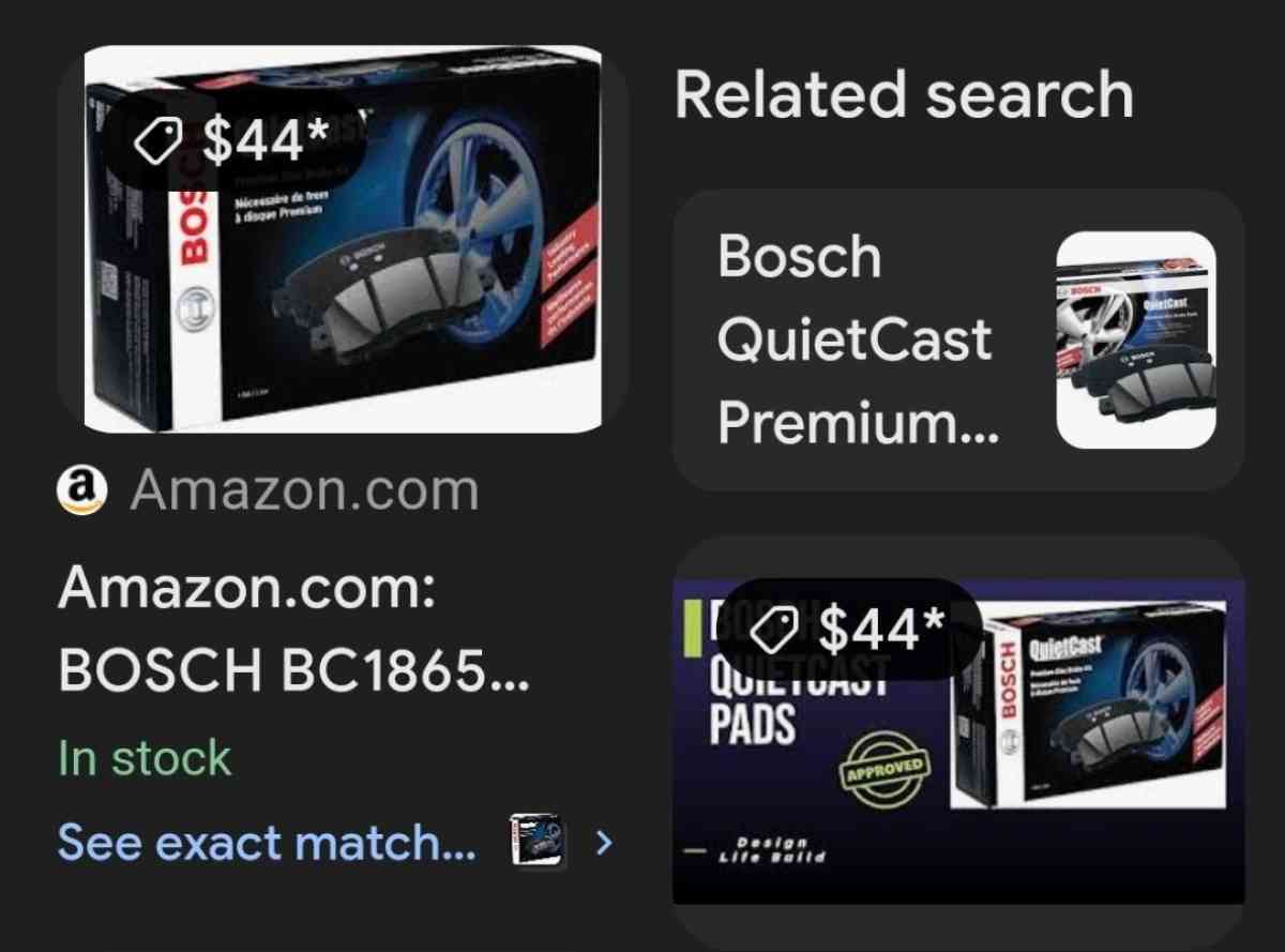 Open Box Unused Bosch Premium Brake Kit - San Diego, California - FleaMarketBay