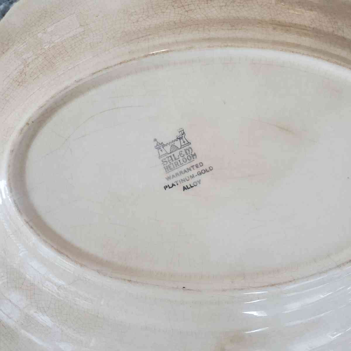 2 Vintage 1940s Platters - Fort Worth, Texas - FleaMarketBay