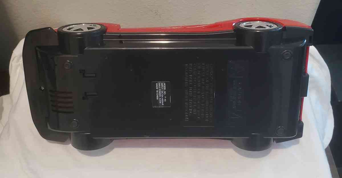 VINTAGE RED FERRARI F40 F40 VHS TAPE REWINDER VIDEO CASSETTE - Fort Worth, Texas - FleaMarketBay