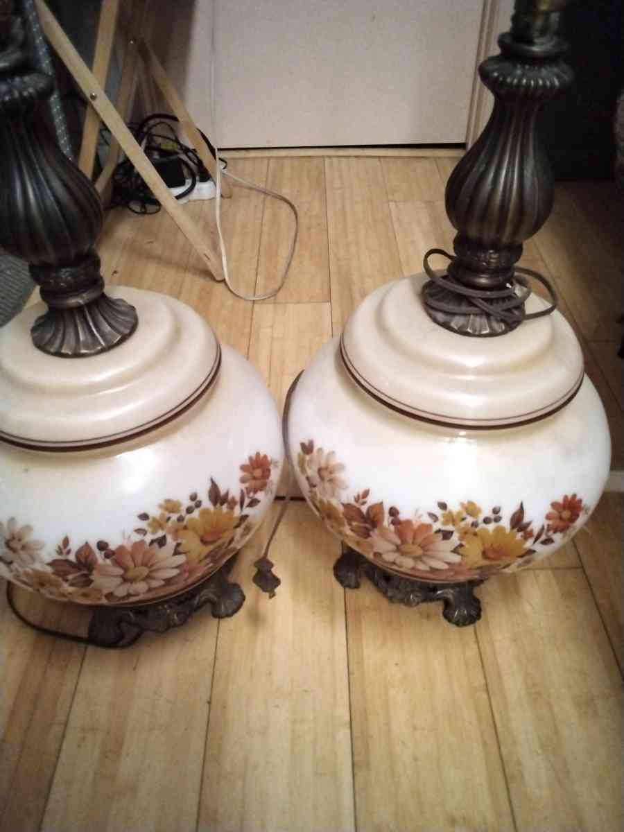 antique lamps - Palm Springs, California