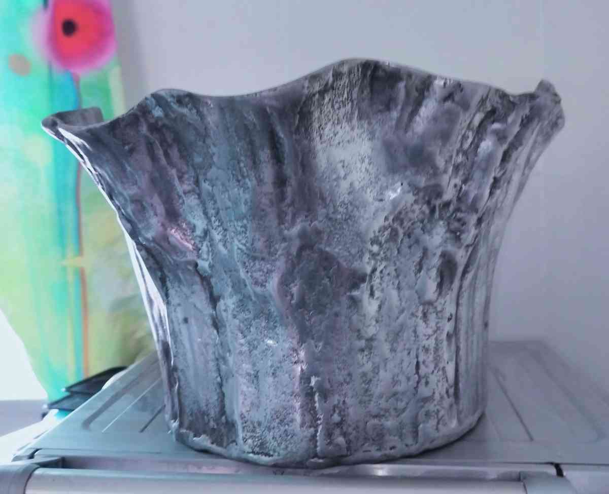 Vintage Metal Tree Trunk Vase or Other Display - San Diego, California - FleaMarketBay