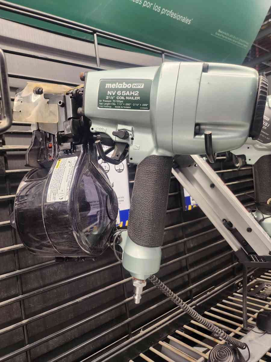 Metabo HPT Pneumatic Coil Siding Nailer - Homosassa, Florida - FleaMarketBay