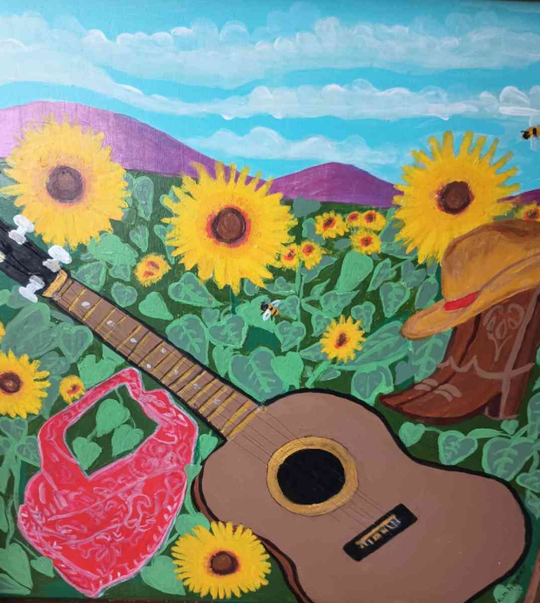 Living the Country Life Painting - Bakersfield, California