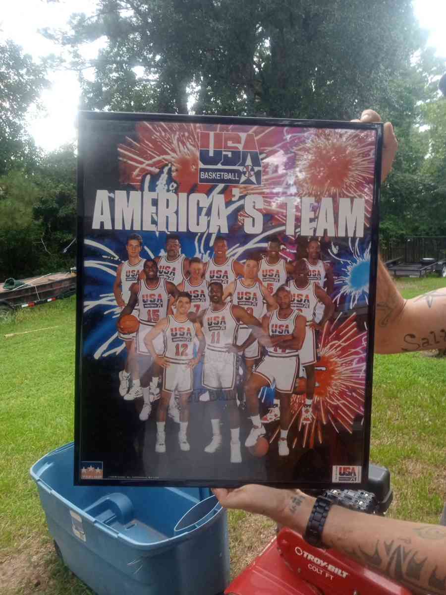 1992 Micheal Jordan poster - Blackshear, Georgia