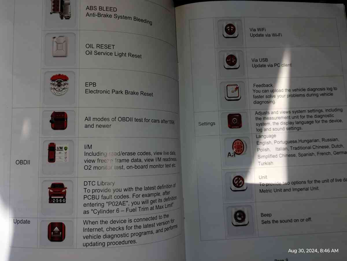 Ancel FX 5000 full system scan tool - Kansas City, Missouri - FleaMarketBay