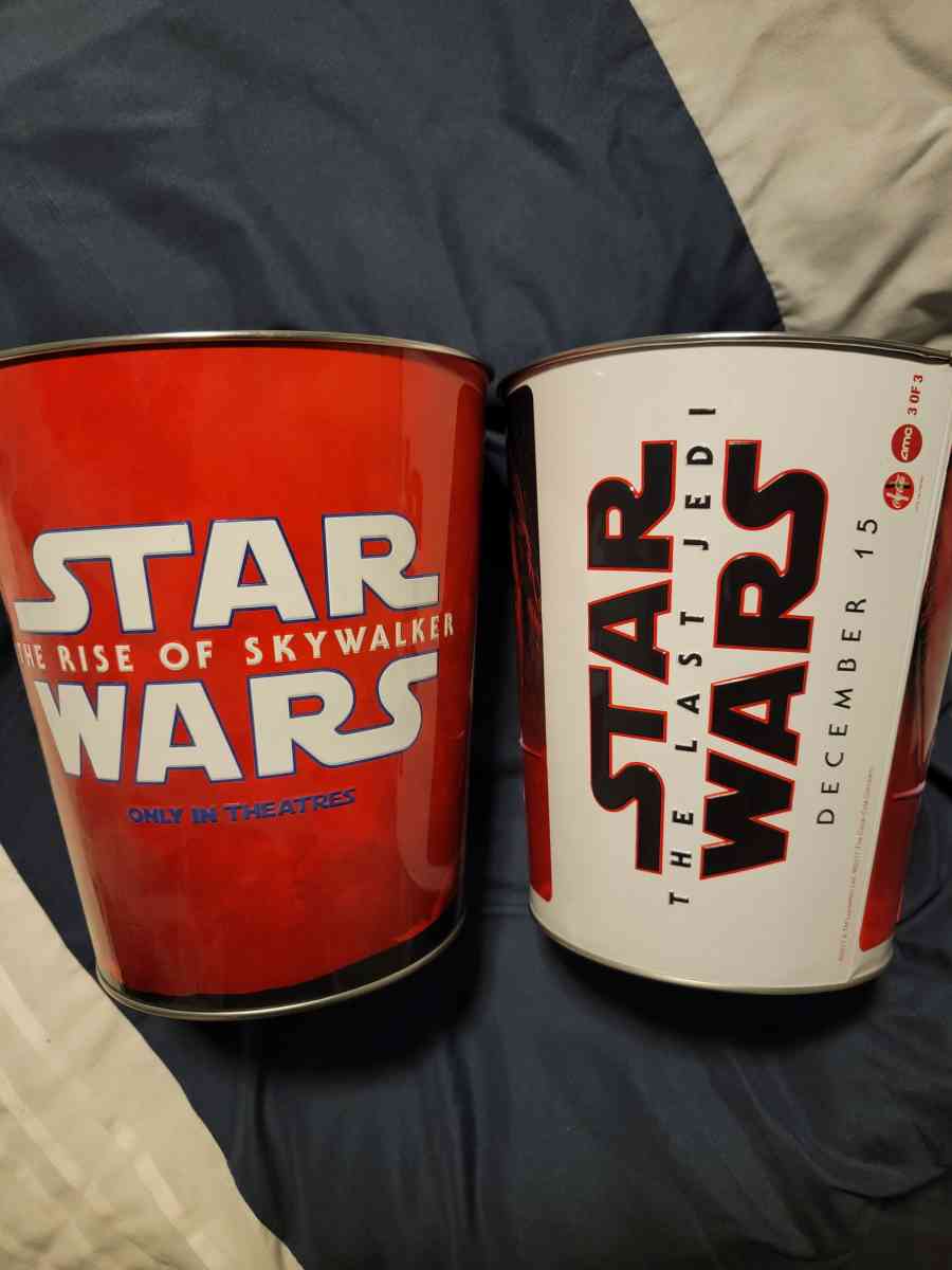 star wars AMC popcorn buckets - Westminster, Colorado - FleaMarketBay