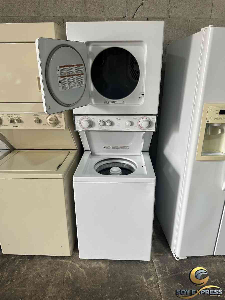 Whirlpool combo 24W washer and dryer stackable white color - Miami, Florida - FleaMarketBay