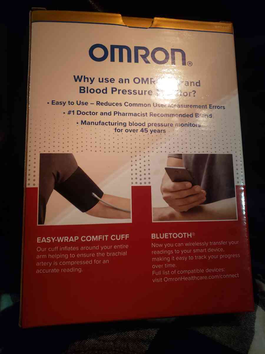 Omron Bp7450 10 Series Wireless Upper Arm Blood Pressure Mon - Lincoln, Nebraska - FleaMarketBay