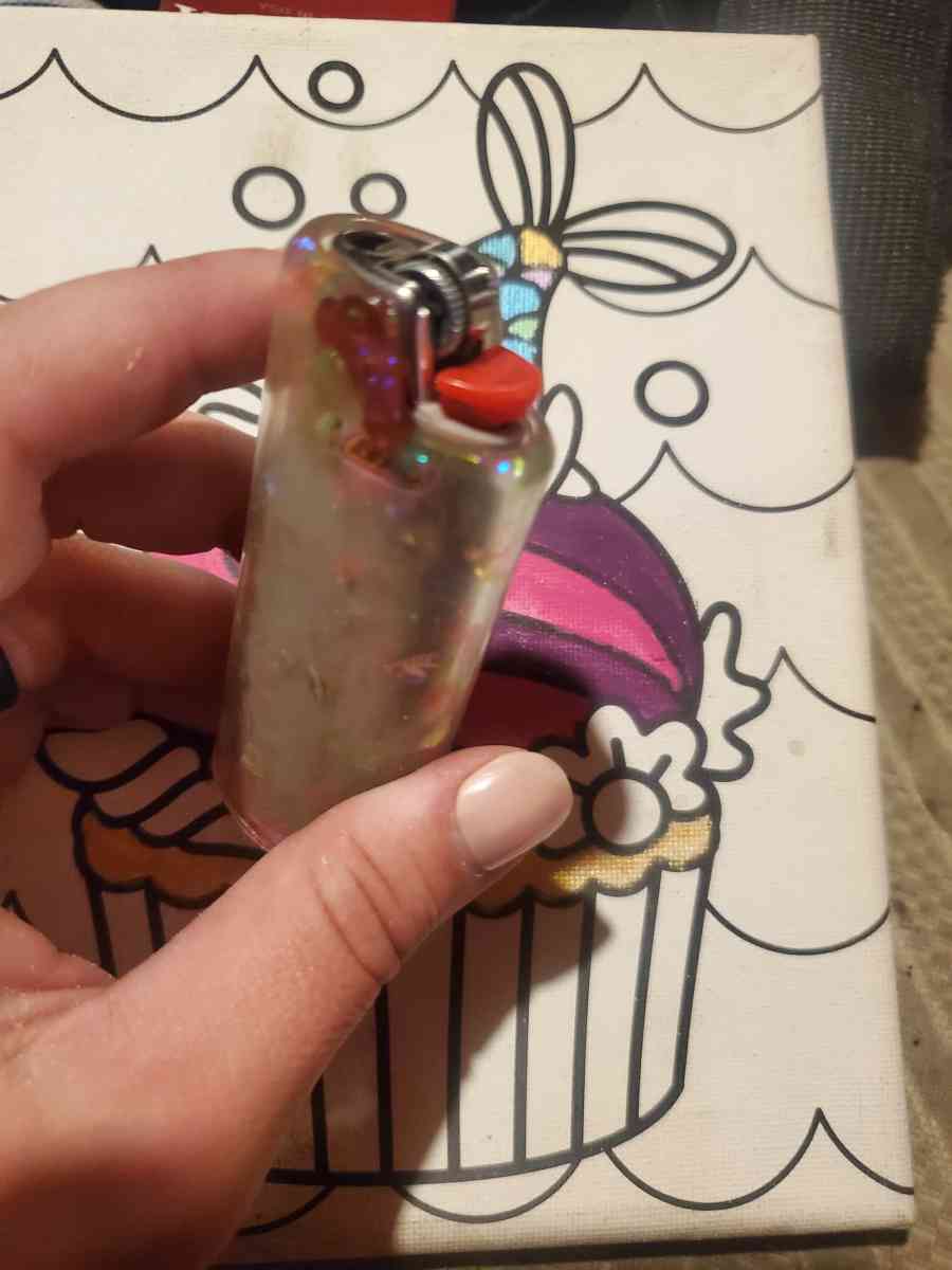 Coustom made epoxy lighter case - Rock Springs, Wyoming - FleaMarketBay