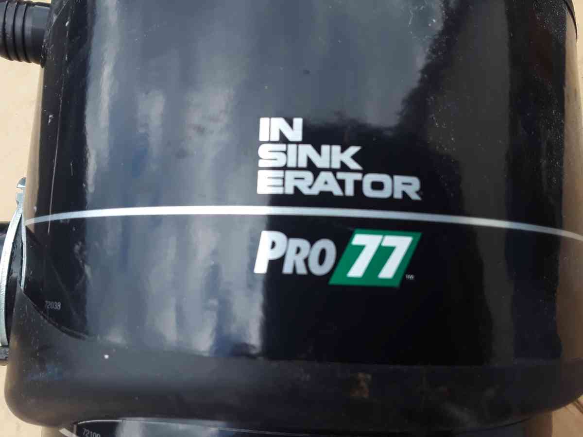 In Sink Erator Pro 77 1 Horse Power Motor OEM Like New - Williamstown, New Jersey - FleaMarketBay