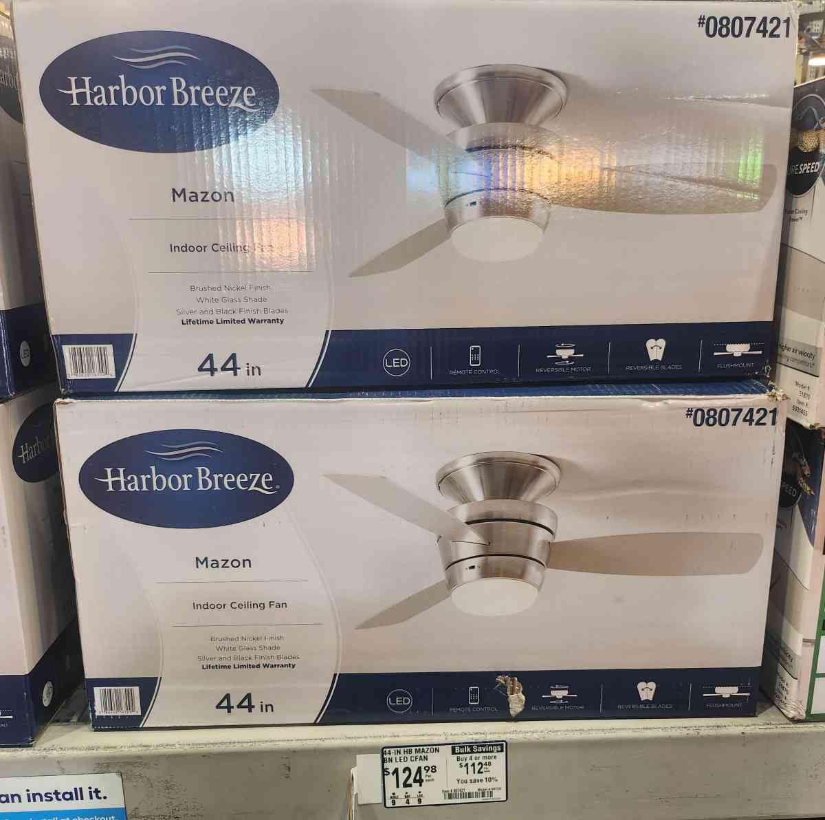 Harbor Breeze Mazon Ceiling Fan BRAND NEW - Homosassa, Florida - FleaMarketBay