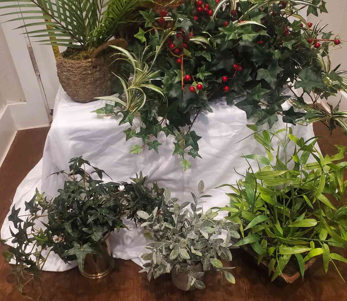 6 Misc Artificial Fake Flowers Plants - Fort Worth, Texas - FleaMarketBay