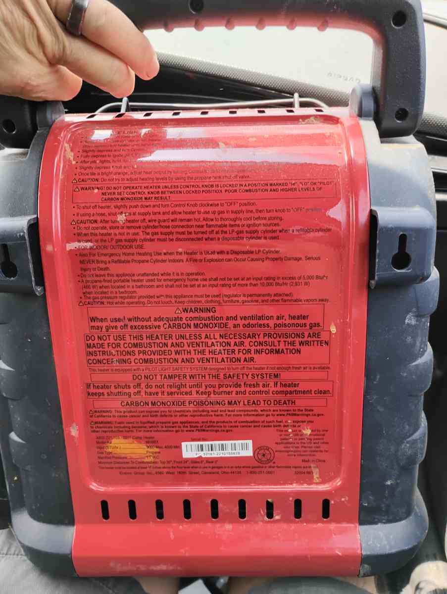 portable buddy Mr heater - Decatur, Alabama