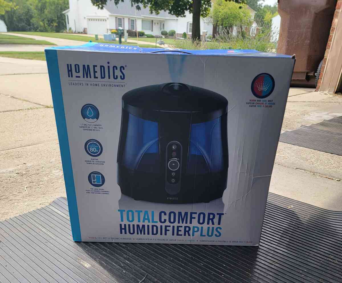 HoMedics Total Comfort Humidifier Plus Open Box - Wayne, Michigan