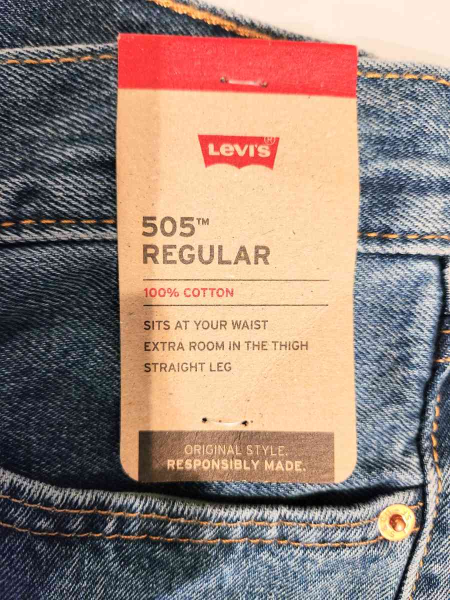 NWT Mens 505 Levis Jeans 30X32 - Coatesville, Pennsylvania - FleaMarketBay