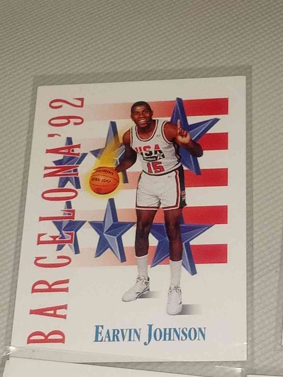 Earvin Magic Johnson card lot - Bellingham, Washington - FleaMarketBay