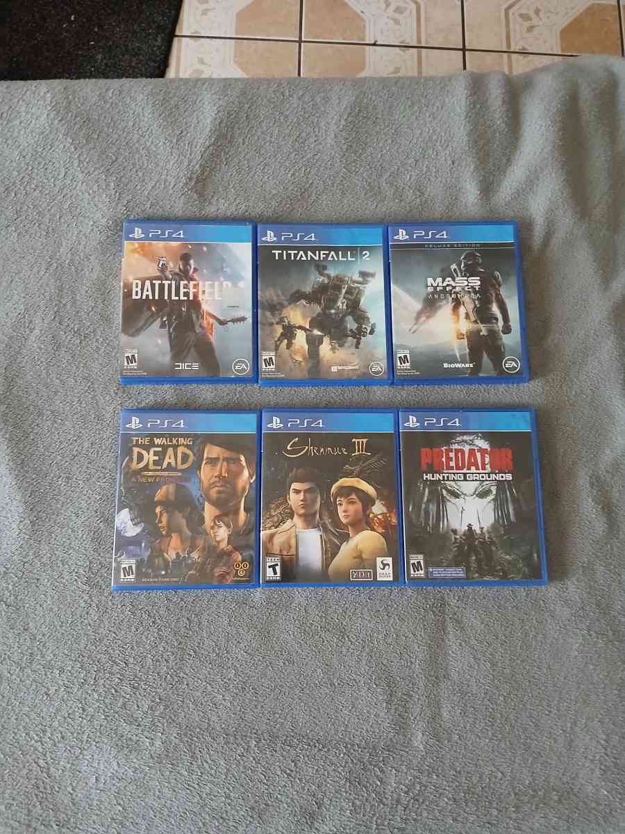 6 PlayStation 4 Games for PlayStation 4