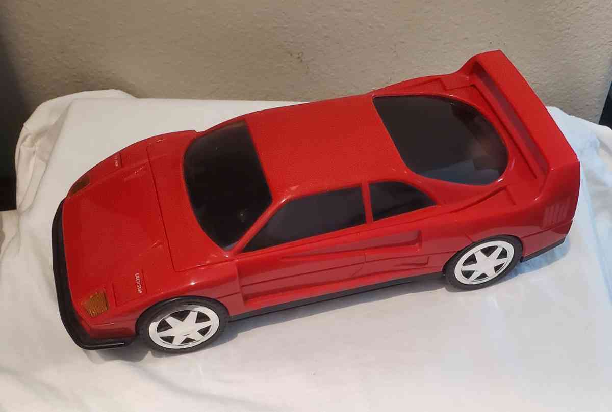 VINTAGE RED FERRARI F40 F40 VHS TAPE REWINDER VIDEO CASSETTE - Fort Worth, Texas - FleaMarketBay