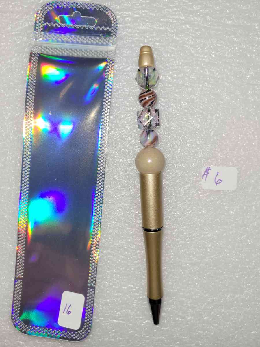 Hand beaded pens    Black ink - Bullhead City, Arizona - FleaMarketBay