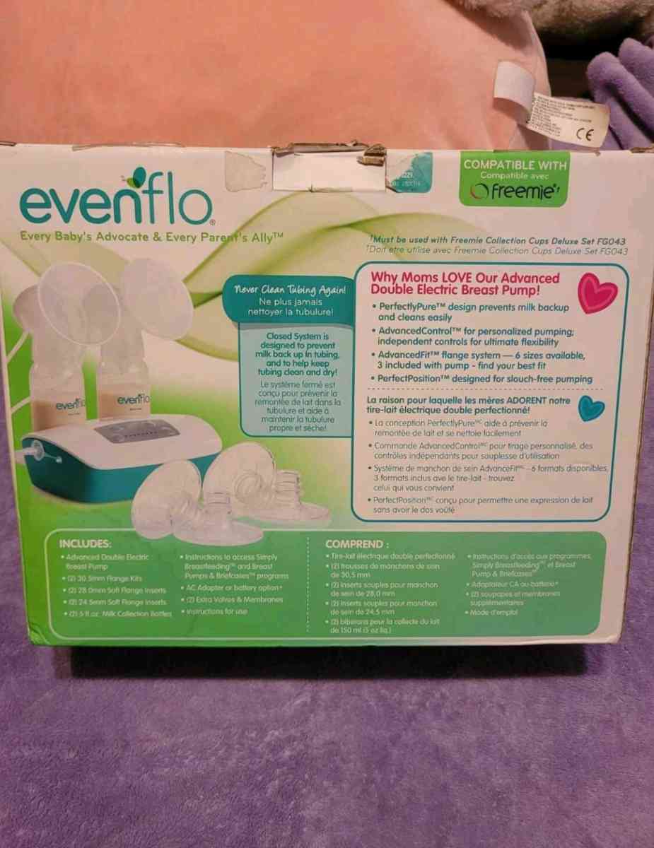 NEW EVENFLO DOUBLE BREAST FEEDING PUMP - Barton, Maryland - FleaMarketBay