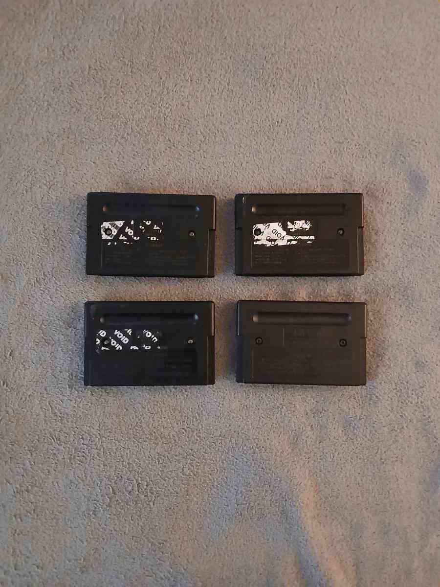 4 Sega Genesis Games for Sega Genesis - North Hollywood, California - FleaMarketBay