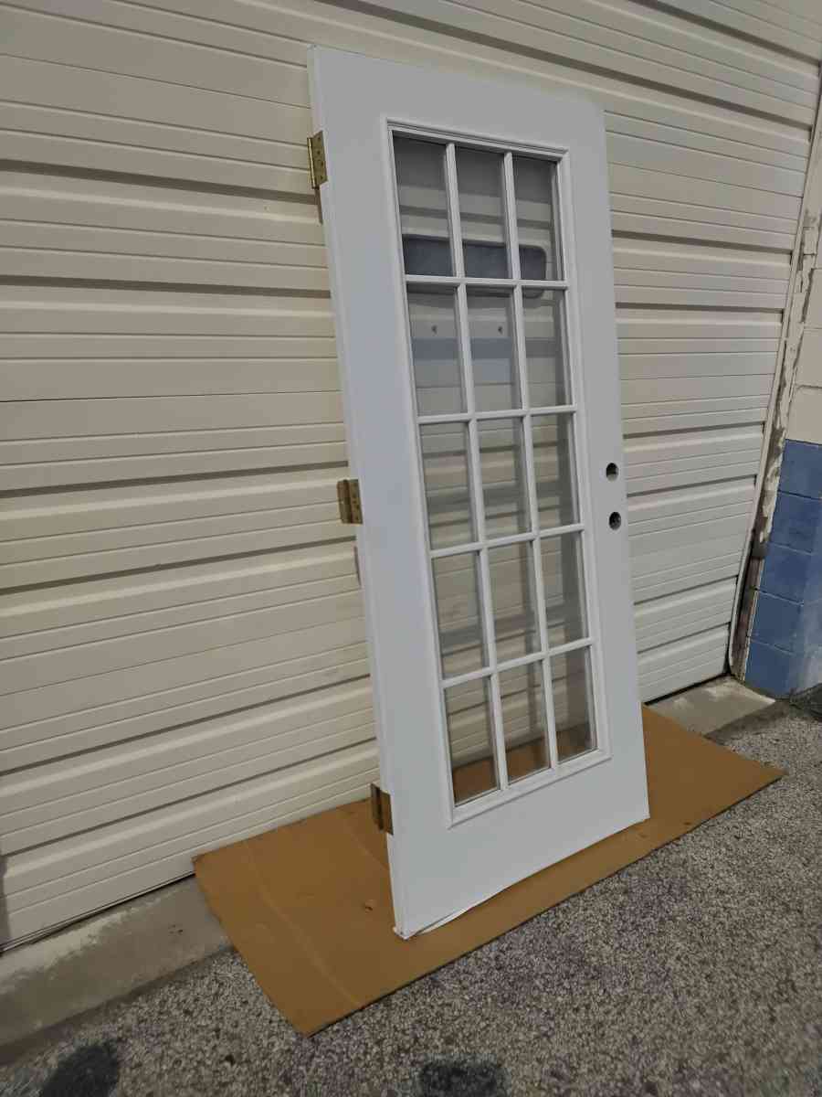 Nice White 15 Light JeldWen Door Hinges 36 X 80 LH Swing - Williamstown, New Jersey - FleaMarketBay