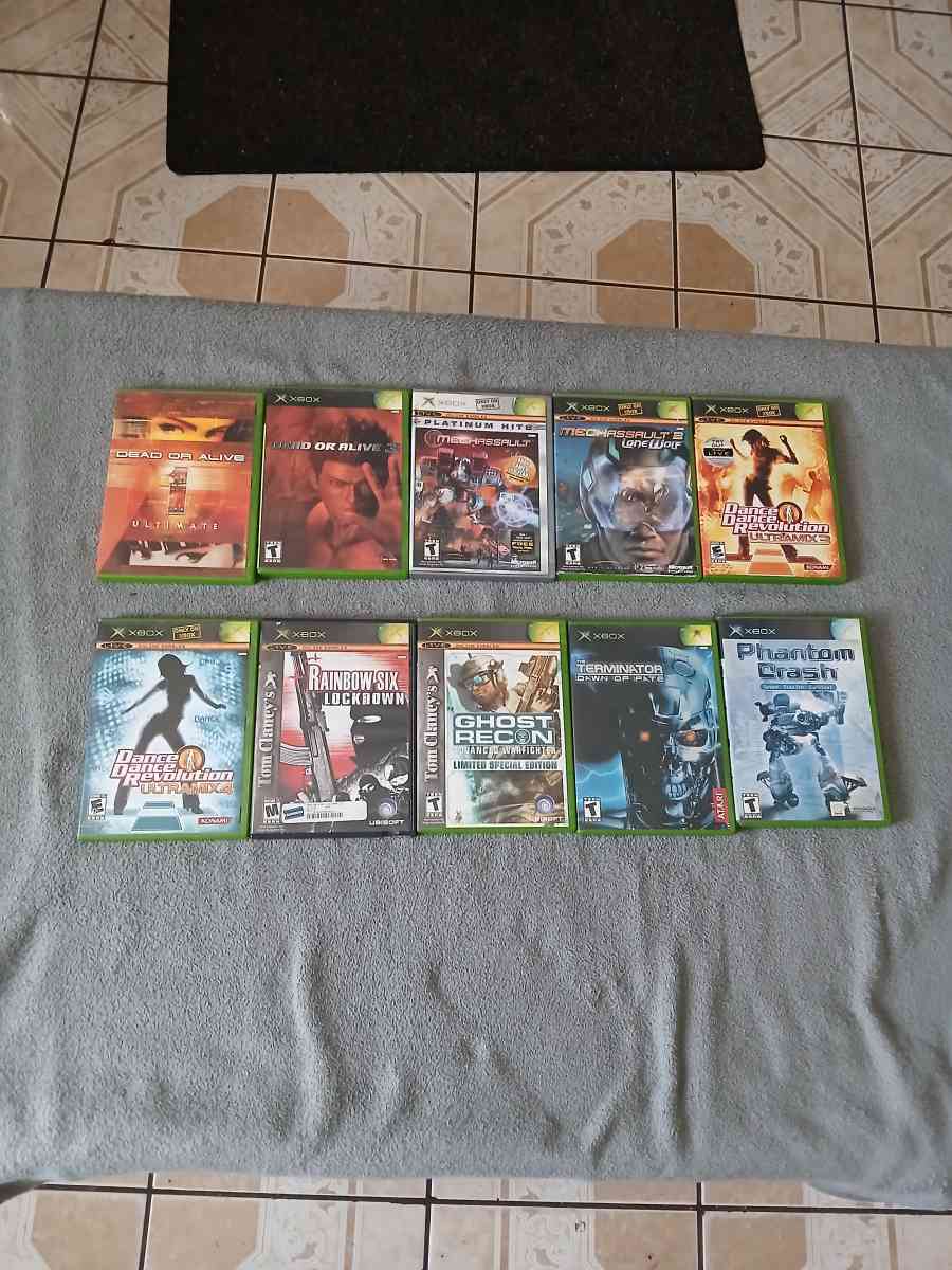 18 Original Xbox Games for Xbox - North Hollywood, California - FleaMarketBay