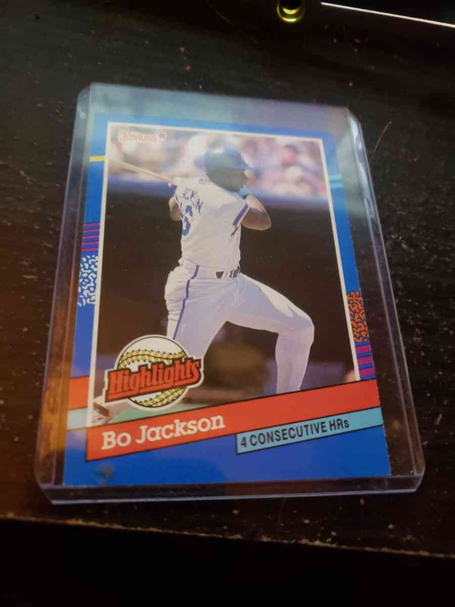 bo jackson error card - Corry, Pennsylvania - FleaMarketBay