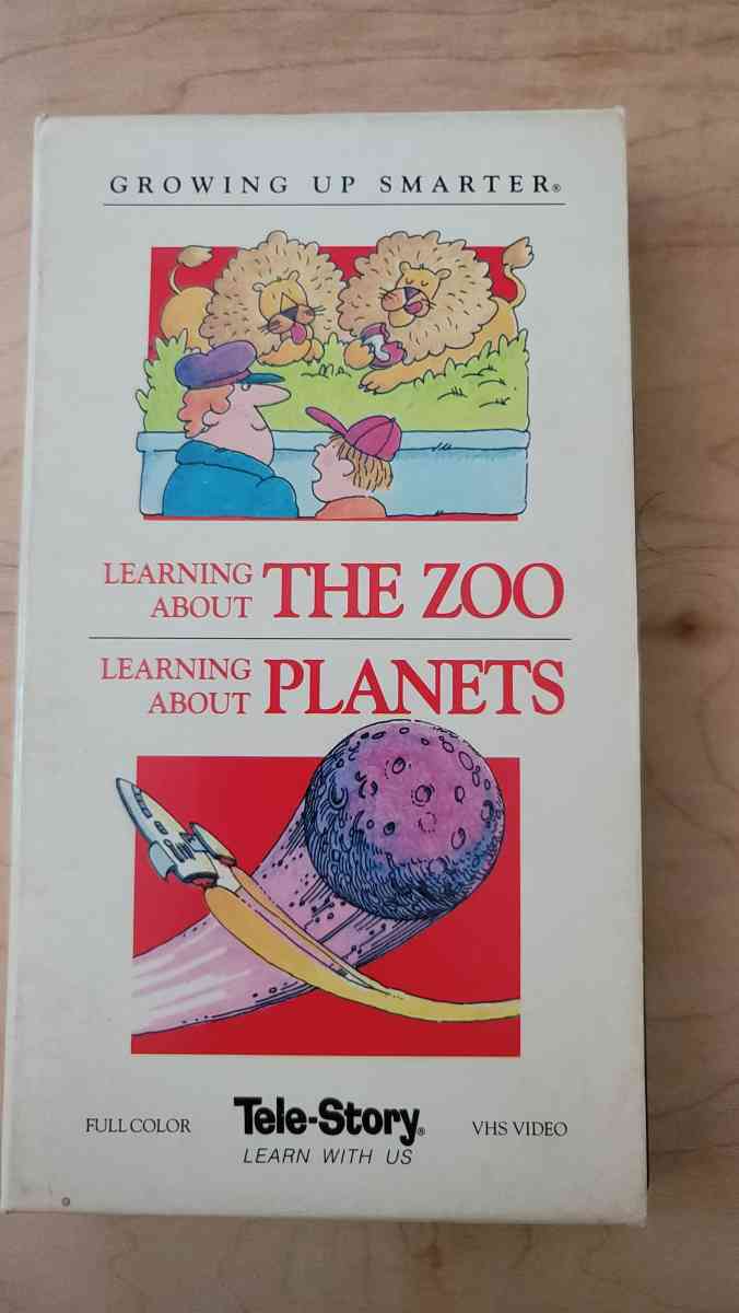 Learning About the ZooPlanets VHS movie cheap - Campbell, California
