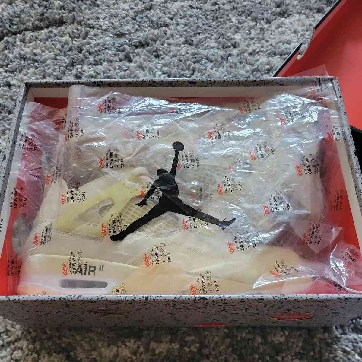 Off White Jordan 4s Sail all sizes - Atlanta, Georgia - FleaMarketBay