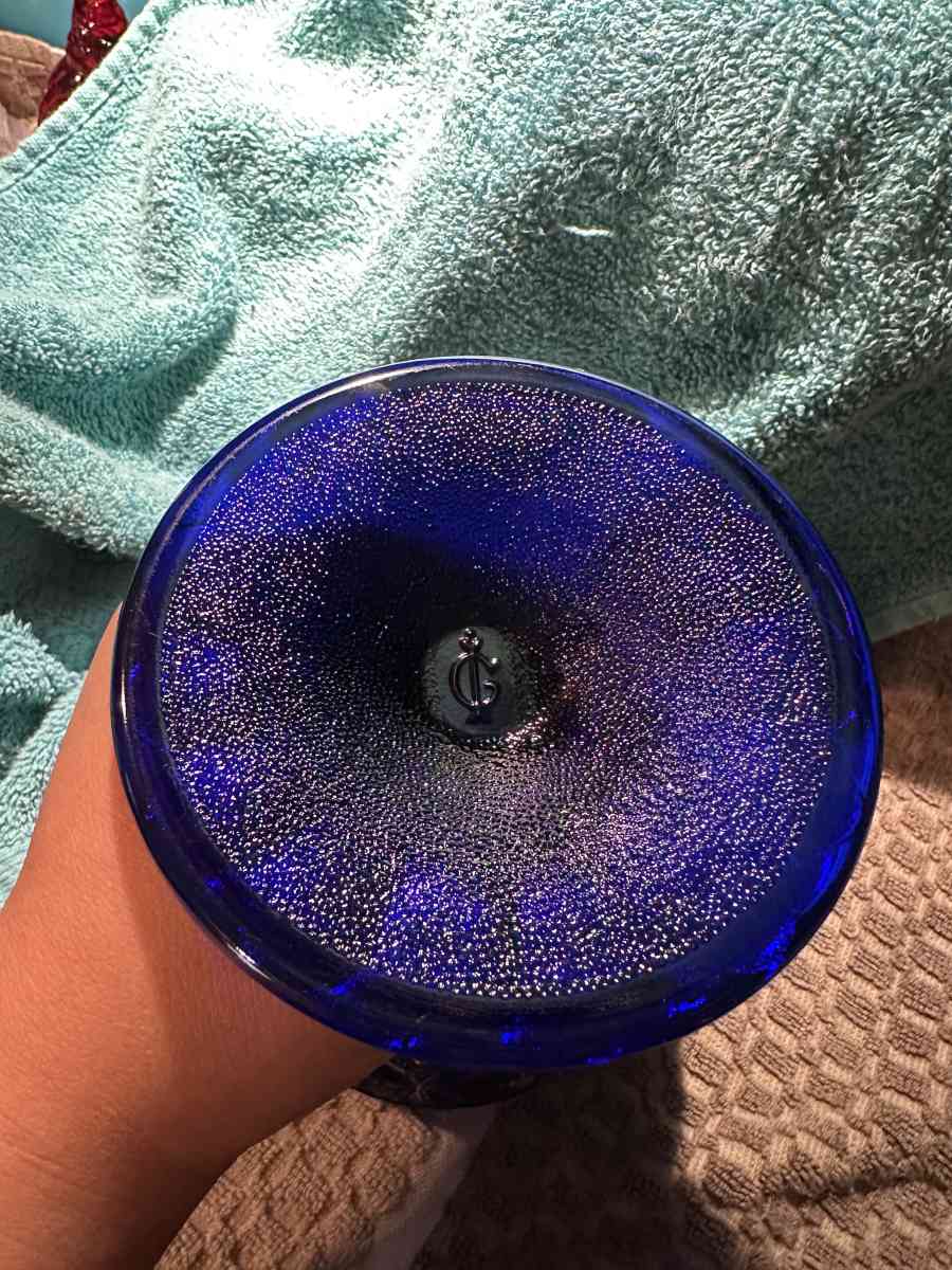 Glass Goblet by Imperial Glass company - Scott Depot, West Virginia - FleaMarketBay