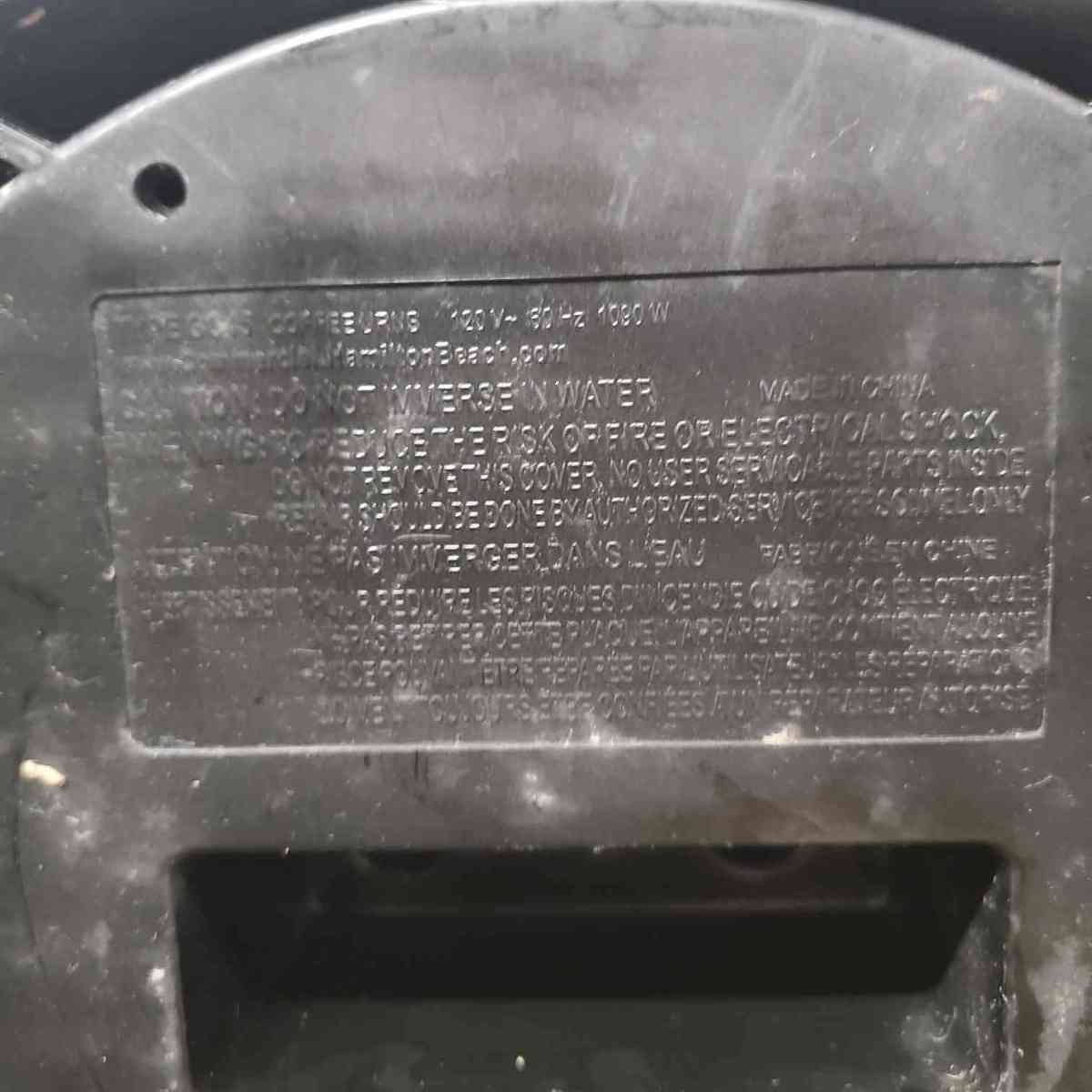 100 Cup Coffee Urn  Percolator Proctor Silex 45100R  RRR Ap - Rock Island, Tennessee - FleaMarketBay