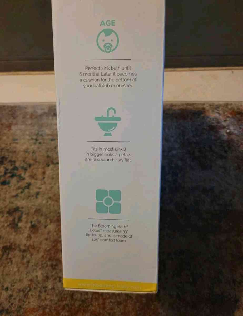 NEW BLOOMING BABY FLOWER BATH - Barton, Maryland - FleaMarketBay